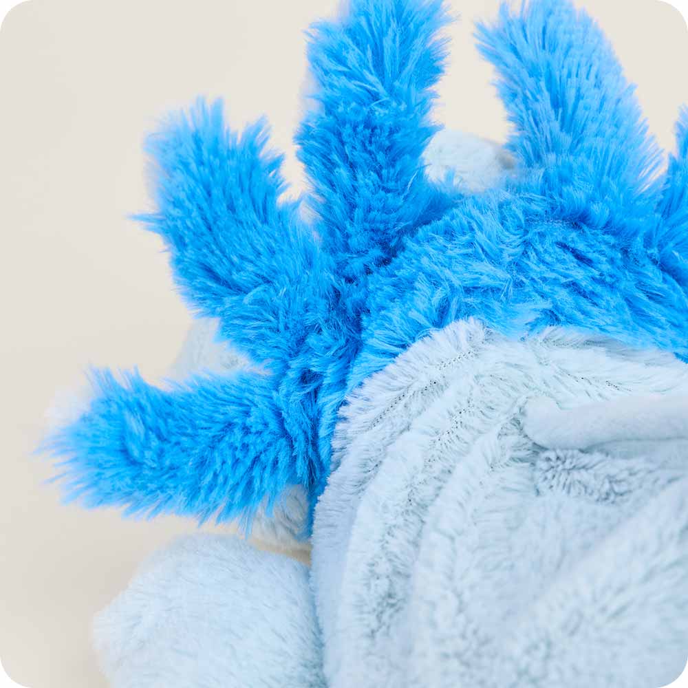 Image 106: Microwavable Blue Axolotl detail