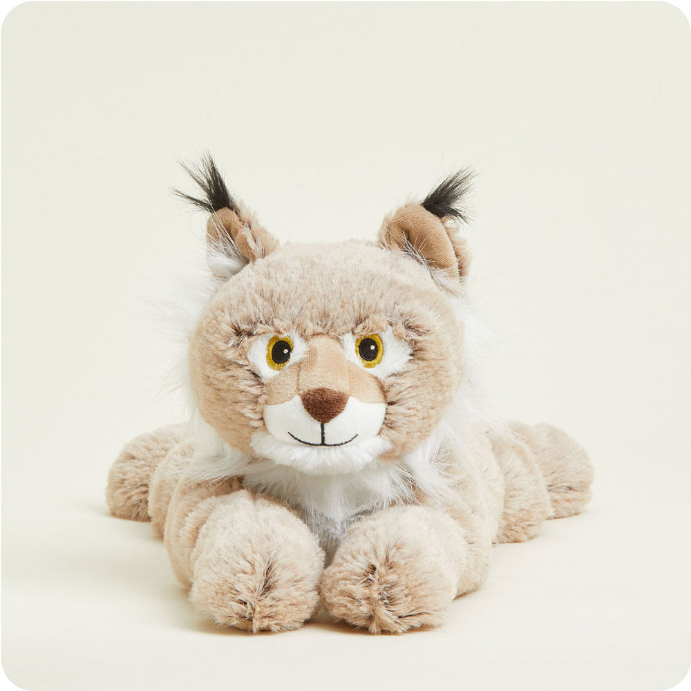 Image 99: Microwavable Bobcat Stuffed Animal Warmies