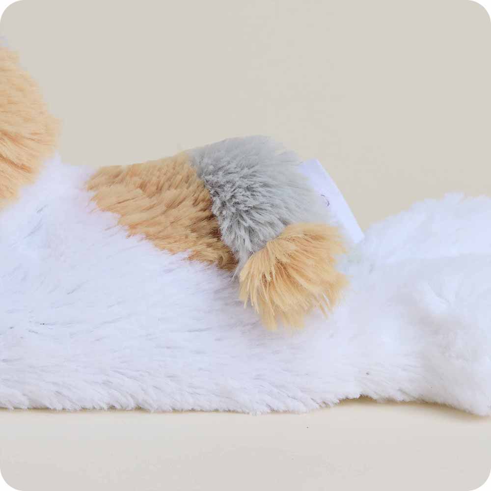 Image 103: Soft Warm Weighted Calico Cat Plush Warmies Junior