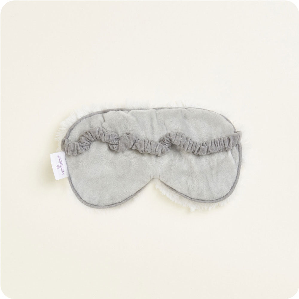 Image 92: Embrace warmth with the Gray Warmies Eye Mask—microwavable bliss by Warmies USA.