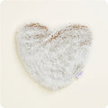 Image 83: Microwavable Marshmallow Brown Warmies Heart Heat Pad - Warmies USA