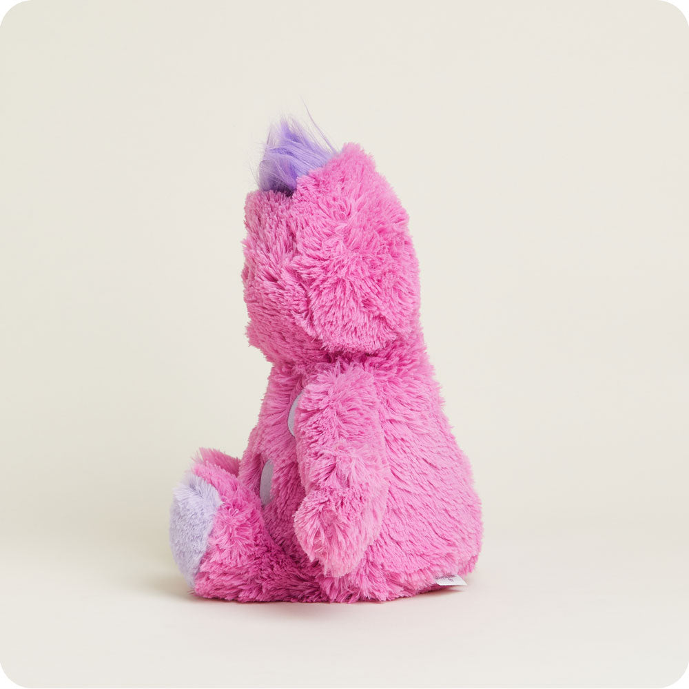Image 108: Microwavable Pink Monster Heating Pad Warmies