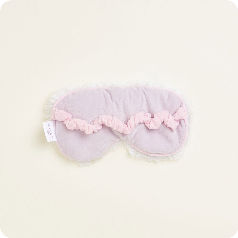 Image 92: Cozy Marshmallow Lavender Warmies Eye Mask