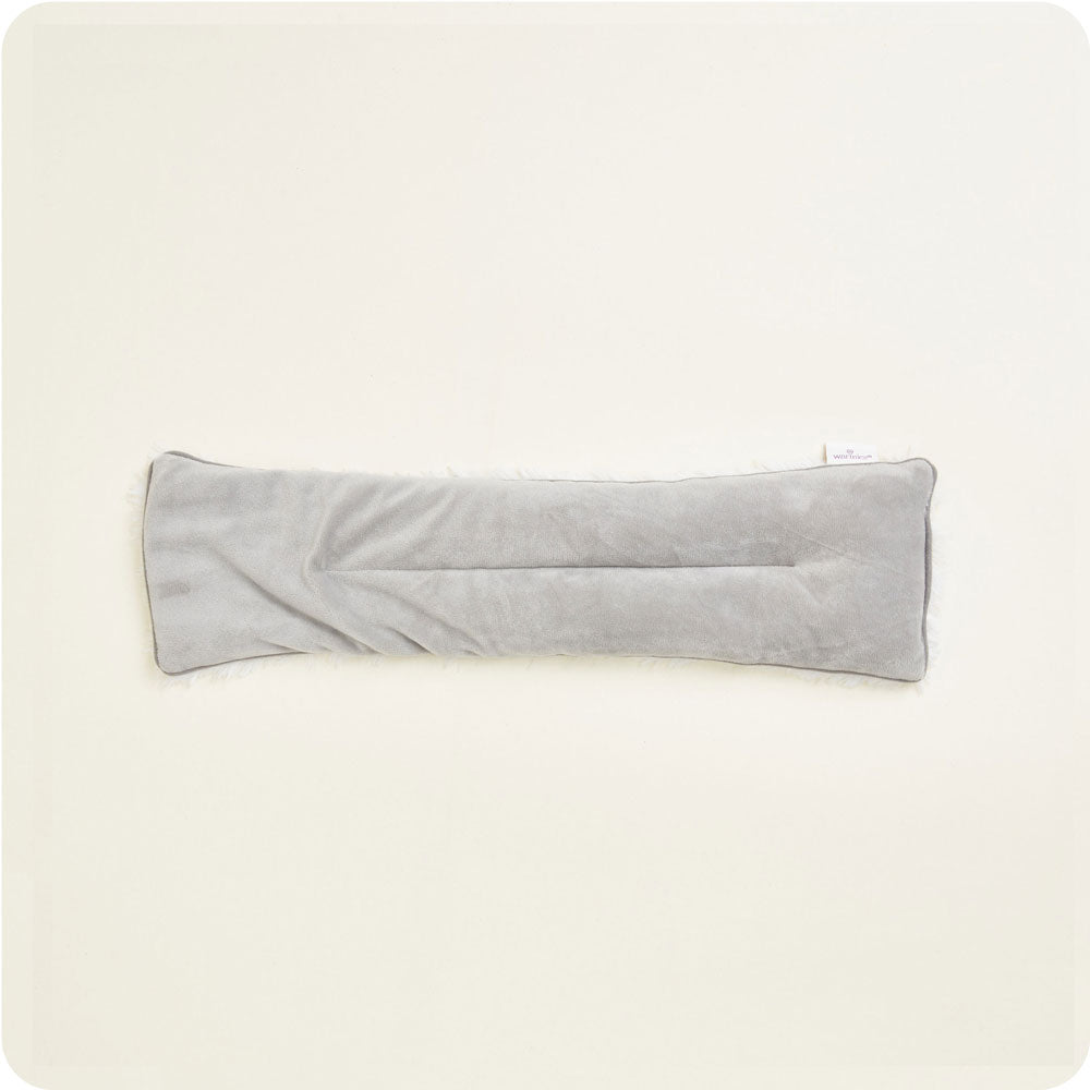 Image 93: Relax with Microwavable Gray Warmies Neck Wrap