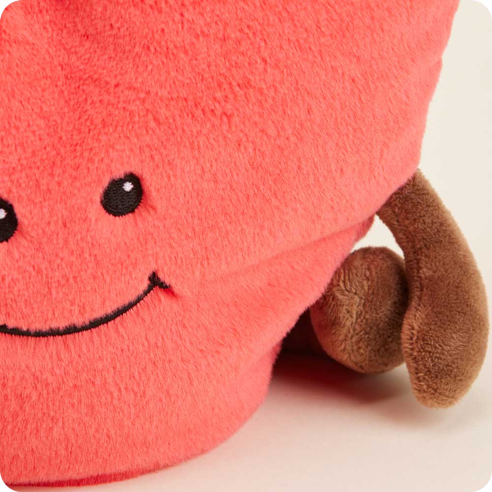 Image 100: Soft Warm Weighted Heart Plush Warmies