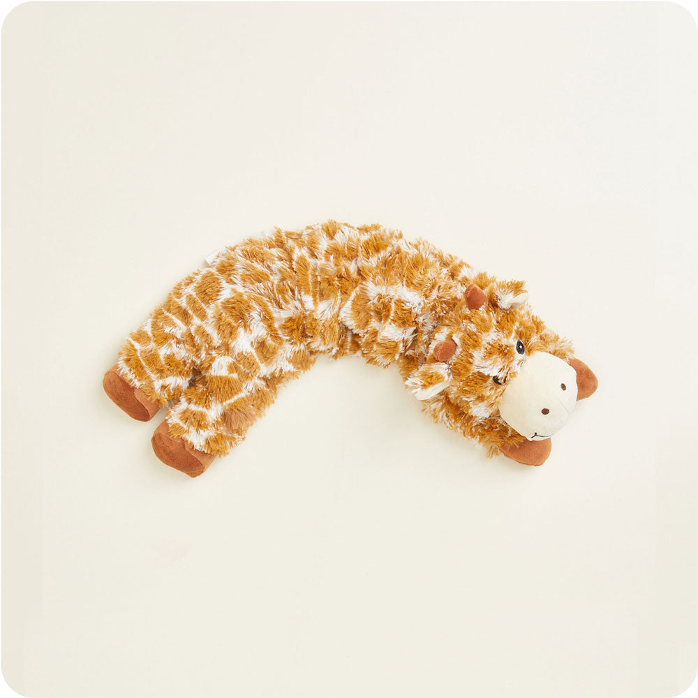 Image 91: Microwavable Giraffe Wrap Stuffed Animal Warmies